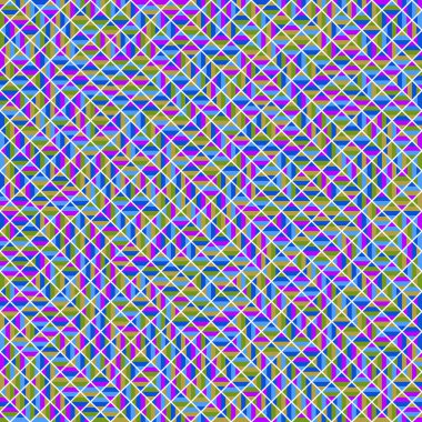 Color Rhombus tile tessellation pattern illustration