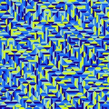 Color Rhombus tile tessellation pattern illustration