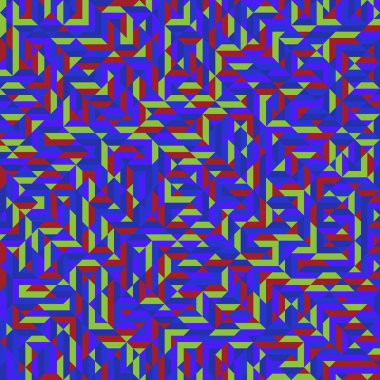 Color Rhombus tile tessellation pattern illustration