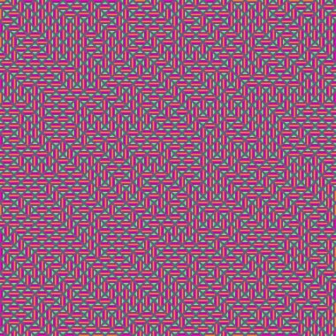 Color Rhombus tile tessellation pattern illustration