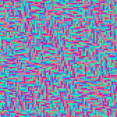 Color Rhombus tile tessellation pattern illustration