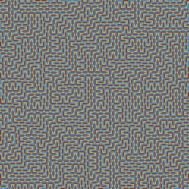 Color Rhombus tile tessellation pattern illustration