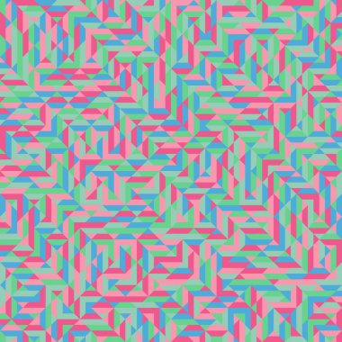 Color Rhombus tile tessellation pattern illustration