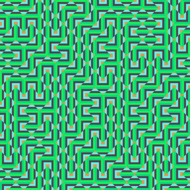 Color Rhombus tile tessellation pattern illustration