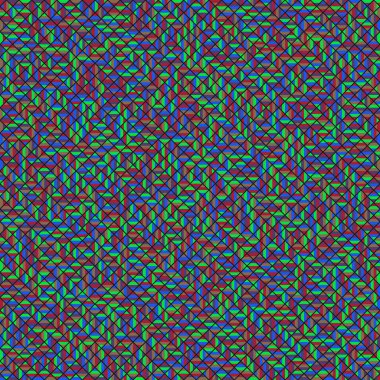 Color Rhombus tile tessellation pattern illustration