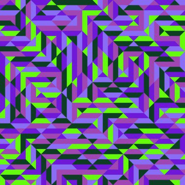 Color Rhombus tile tessellation pattern illustration