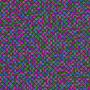 Color Rhombus tile tessellation pattern illustration