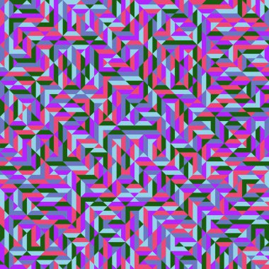 Color Rhombus tile tessellation pattern illustration