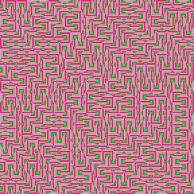 Color Rhombus tile tessellation pattern illustration