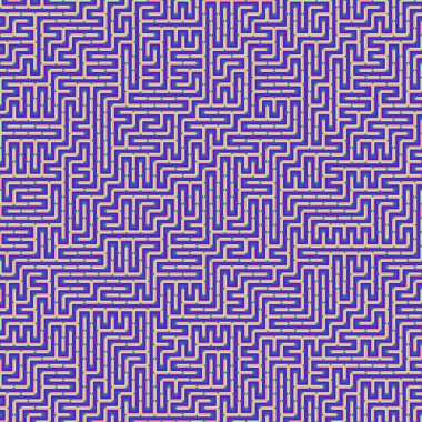 Color Rhombus tile tessellation pattern illustration