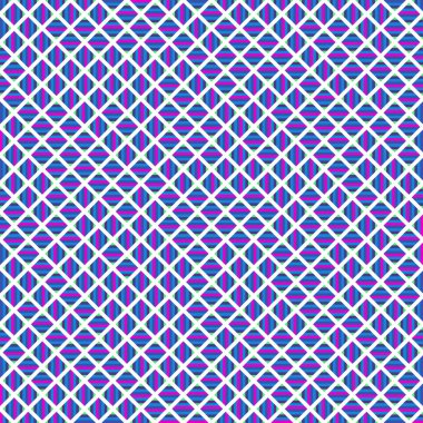 Color Rhombus tile tessellation pattern illustration