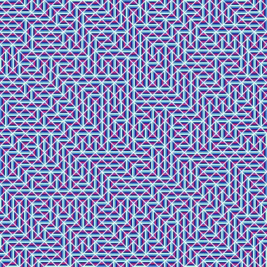 Color Rhombus tile tessellation pattern illustration