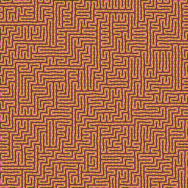 Color Rhombus tile tessellation pattern illustration