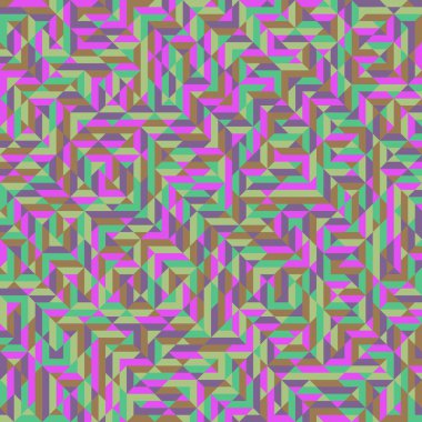 Color Rhombus tile tessellation pattern illustration