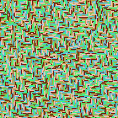 Color Rhombus tile tessellation pattern illustration