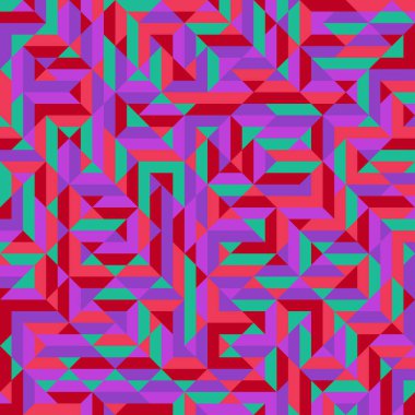 Color Rhombus tile tessellation pattern illustration