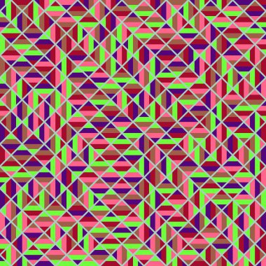 Color Rhombus tile tessellation pattern illustration