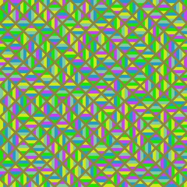 Color Rhombus tile tessellation pattern illustration