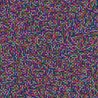 Color Rhombus tile tessellation pattern illustration