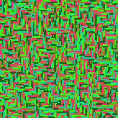 Color Rhombus tile tessellation pattern illustration