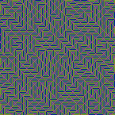 Color Rhombus tile tessellation pattern illustration