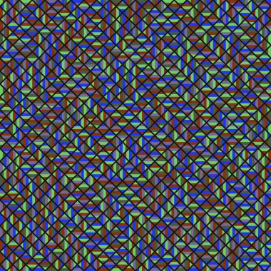 Color Rhombus tile tessellation pattern illustration