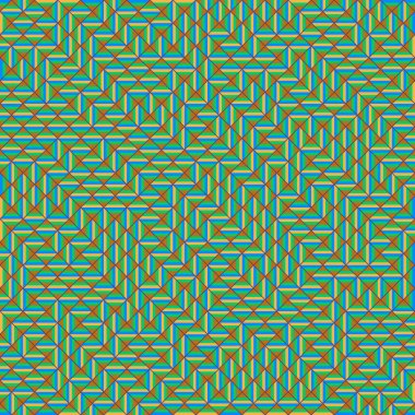 Color Rhombus tile tessellation pattern illustration