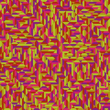 Color Rhombus tile tessellation pattern illustration