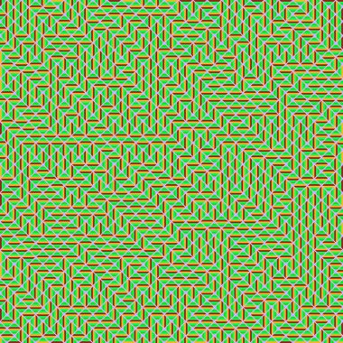 Color Rhombus tile tessellation pattern illustration