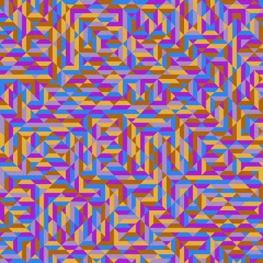Color Rhombus tile tessellation pattern illustration