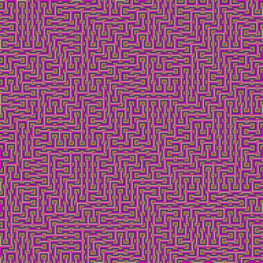 Color Rhombus tile tessellation pattern illustration