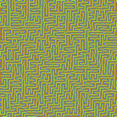 Color Rhombus tile tessellation pattern illustration