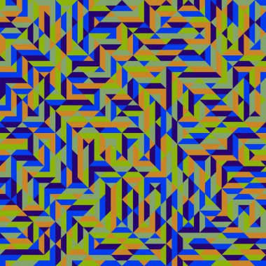 Color Rhombus tile tessellation pattern illustration