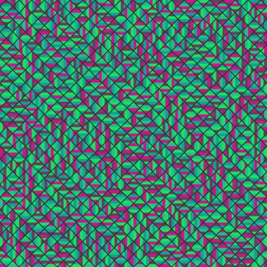 Color Rhombus tile tessellation pattern illustration