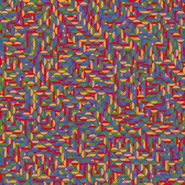 Color Rhombus tile tessellation pattern illustration