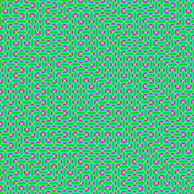 Color Rhombus tile tessellation pattern illustration