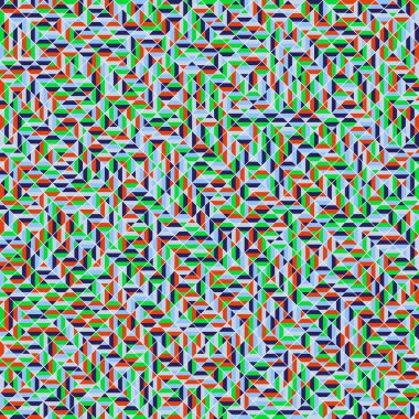 Color Rhombus tile tessellation pattern illustration