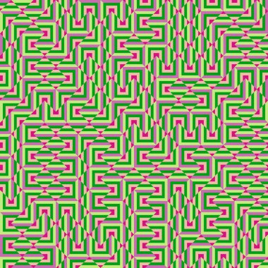 Color Rhombus tile tessellation pattern illustration