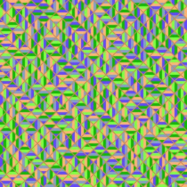 Color Rhombus tile tessellation pattern illustration