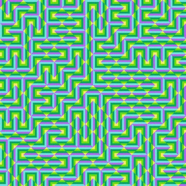 Color Rhombus tile tessellation pattern illustration