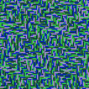 Color Rhombus tile tessellation pattern illustration