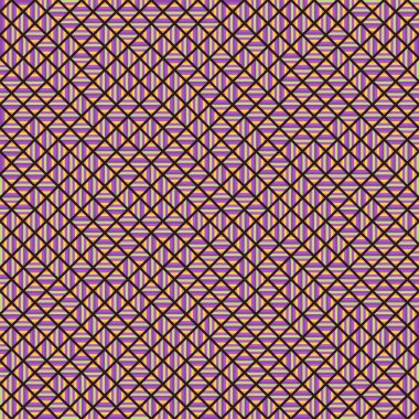 Color Rhombus tile tessellation pattern illustration