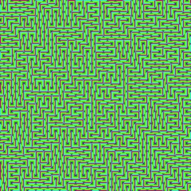 Color Rhombus tile tessellation pattern illustration