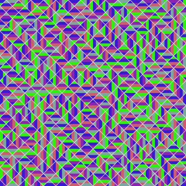 Color Rhombus tile tessellation pattern illustration