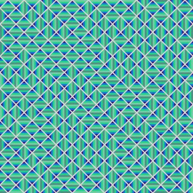 Color Rhombus tile tessellation pattern illustration
