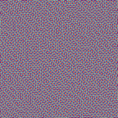 Color Rhombus tile tessellation pattern illustration