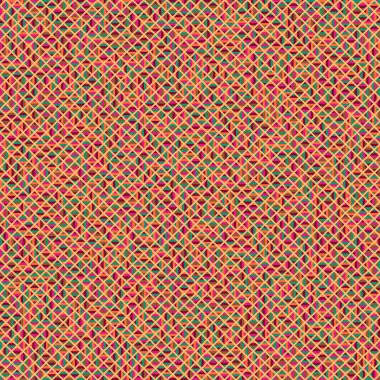 Color Rhombus tile tessellation pattern illustration