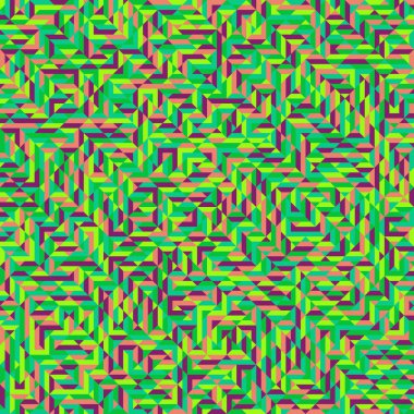 Color Rhombus tile tessellation pattern illustration