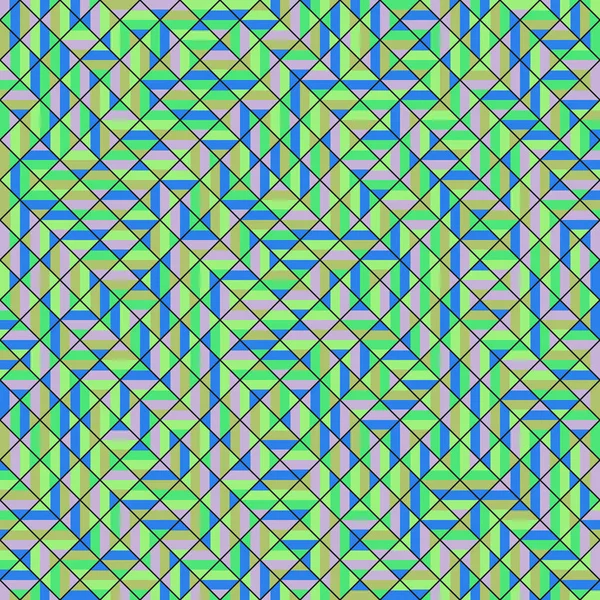 Color Rhombus Tile Tessellation Pattern Illustration – stockvektor