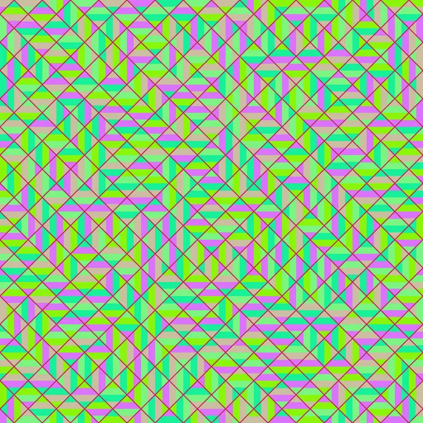 Color Rhombus tile tessellation pattern illustration